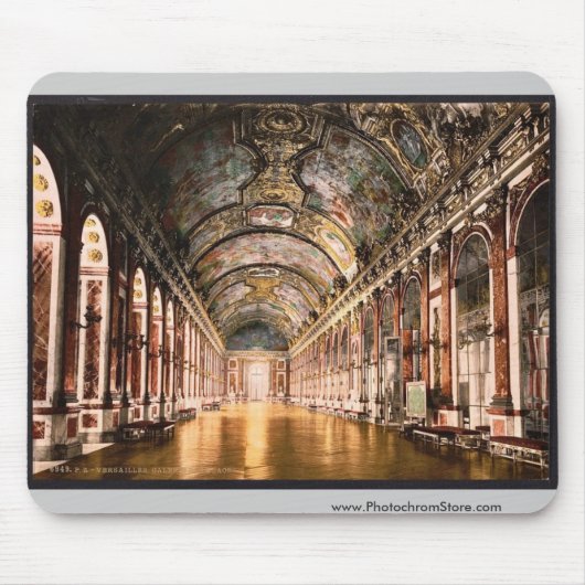 鏡、バーセイルズ、フランスのヴィンテージPhoのギャラリー マウスパッド (正面)