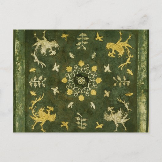 鏡、ブロンズ、漆塗り背面 ポストカード (正面)