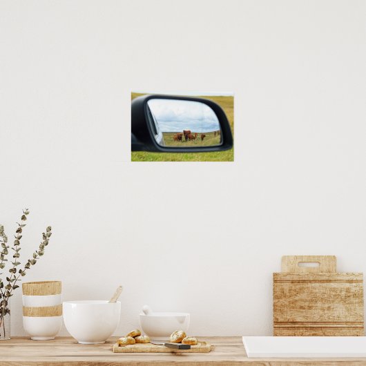 鏡 ポスター (キッチン)