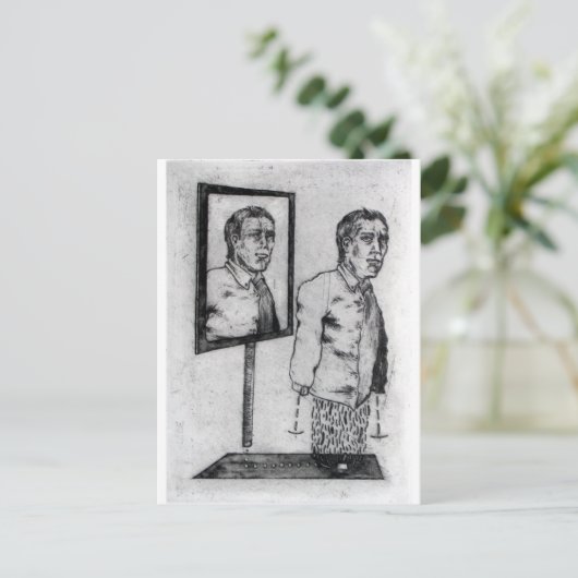 鏡 ポストカード (スタンド正面)