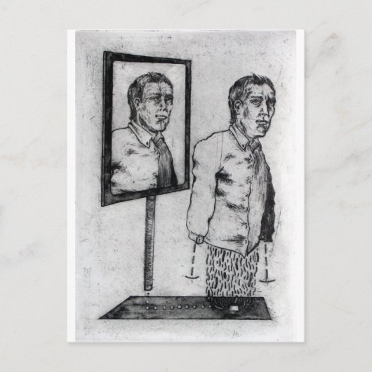 鏡 ポストカード (正面)