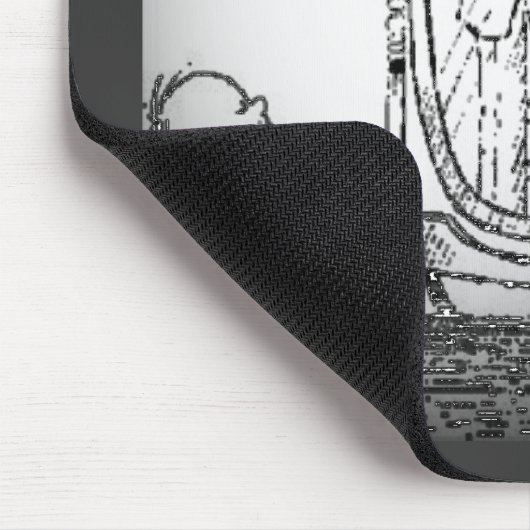 鏡 マウスパッド (コーナー)