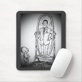鏡 マウスパッド (マウス)