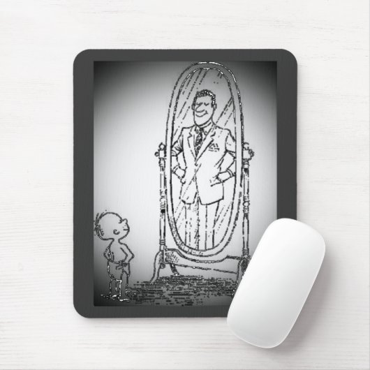 鏡 マウスパッド (マウス)