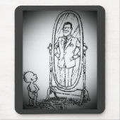 鏡 マウスパッド (正面)