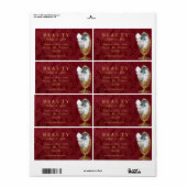 鏡 – ラベル (フルシート)