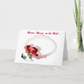 鏡、壁の鏡 カード (正面)