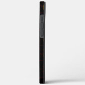 鏡-金ゴールドと暗い部分を持つ赤い曲線のトレース Case-Mate iPhoneケース (裏面 / 左)