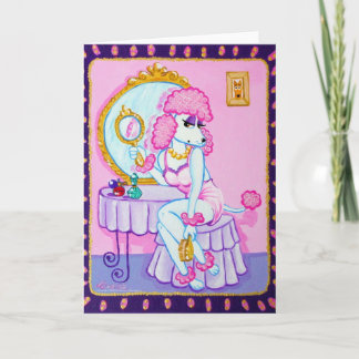 鏡、鏡、壁グリーティングカード カード