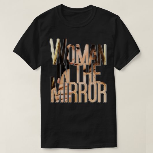 鏡 Tシャツ (デザイン正面)