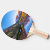 鐘あずき色のAlpenの白熱 卓球ラケット (横)