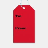 鐘が鳴っている ギフトタグ (裏面)