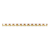 鐘が鳴っている サテンリボン (正面)