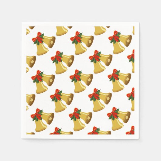 鐘が鳴っている スタンダードカクテルナプキン (正面)