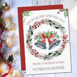 鐘が鳴り出すホリーリース移動 案内状