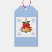 鐘と雪 ギフトタグ (正面)