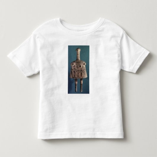 鐘の偶像、Thebesから、Boeotia、紀元前のc.700 トドラーTシャツ (正面)