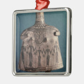 鐘の偶像、Thebesから、Boeotia、紀元前のc.700 メタルオーナメント (左)