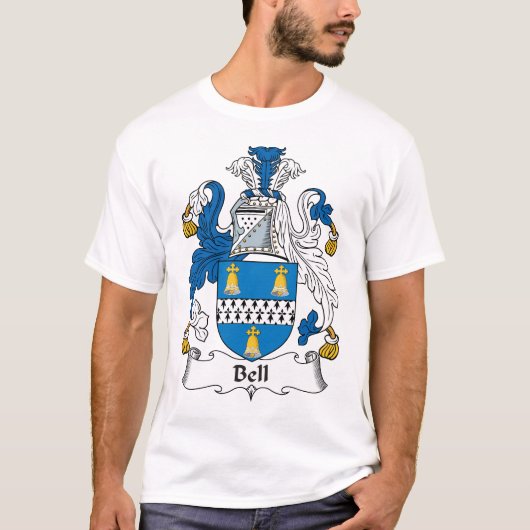 鐘の家紋 Tシャツ (正面)