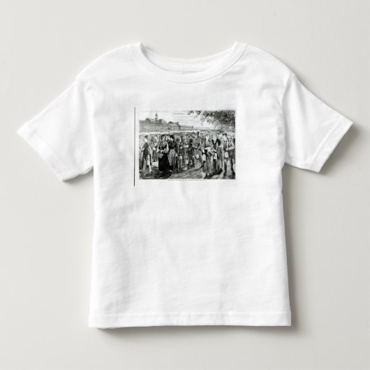 鐘の時間 トドラーTシャツ (正面)