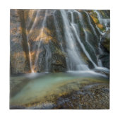 鐘の渓谷の滝を下げて下さい タイル (正面)