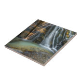 鐘の渓谷の滝を下げて下さい タイル (側面)