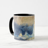 鐘の石の灯台ヨセフMallordウィリアムターナー マグカップ (正面左)