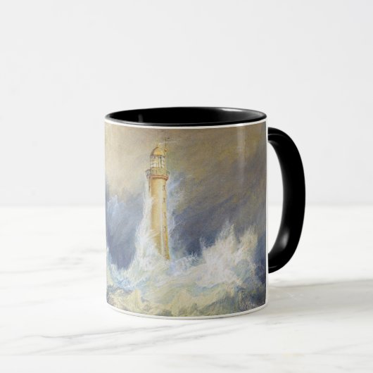 鐘の石の灯台ヨセフMallordウィリアムターナー マグカップ (正面右)