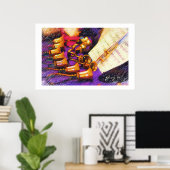 鐘の音が鳴る ポスター (ホームオフィス)