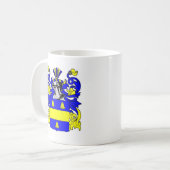 鐘の(英国の)紋章付き外衣 コーヒーマグカップ (正面左)