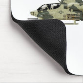 鐘のAH-1Wによってすごいコブラ マウスパッド (コーナー)