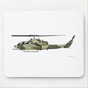 鐘のAH-1Wによってすごいコブラ マウスパッド
