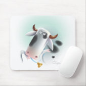 鐘を持つ牛 マウスパッド (マウス)