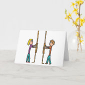 鐘学 カード (黄色い花)