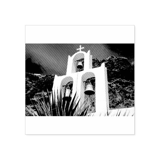 鐘楼 ラバースタンプ (インプリント)