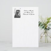 「鐘楼」文具 便箋 (スタンド正面)