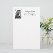 「鐘楼」文具 便箋 (スタンド正面)