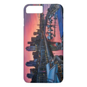 鐘港で見る桟橋66の日の出 Case-Mate iPhoneケース (裏面)