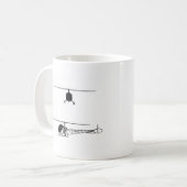 鐘47/OH-13 コーヒーマグカップ (正面左)