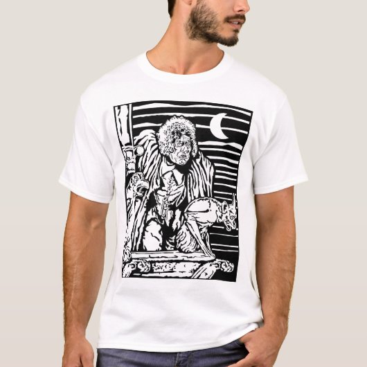 鐘-白いTシャツ Tシャツ (正面)