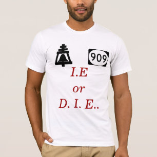 鐘、909、すなわちI.Eor D。 Tシャツ
