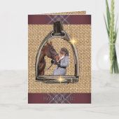 鐙を通した景色 カード (正面)