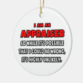 鑑定おもしろい士…非常に可能性の低い セラミックオーナメント (左)