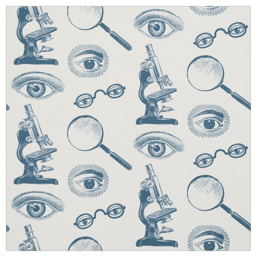 鑑識科学者または私的な目の医師 ファブリック (見本)