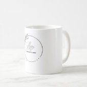 鑑賞用キャンドル コーヒーマグカップ (正面右)