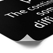 長々しく続く忍耐 ポスター (角)