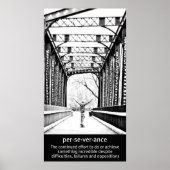 長々しく続く忍耐 ポスター (正面)