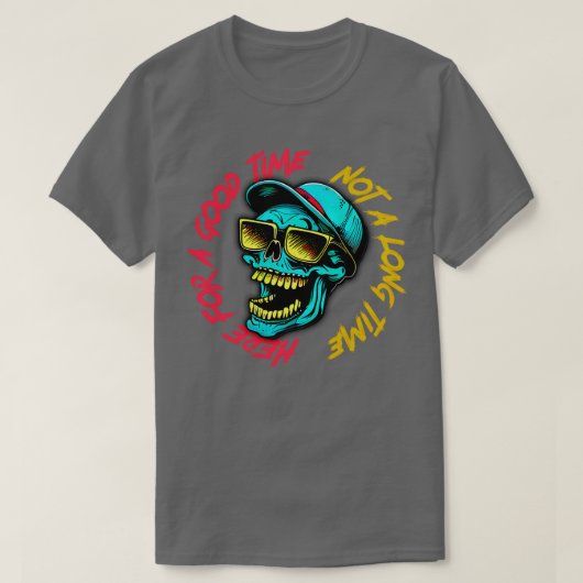 長いこと来たことがない Tシャツ (デザイン正面)