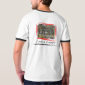 長いのを求めて、曲がりくねった道どこも… Tシャツ (裏面)