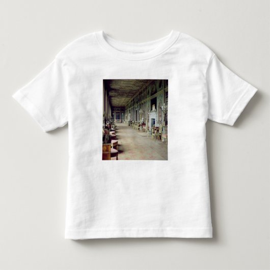 長いギャラリーの眺め トドラーTシャツ (正面)